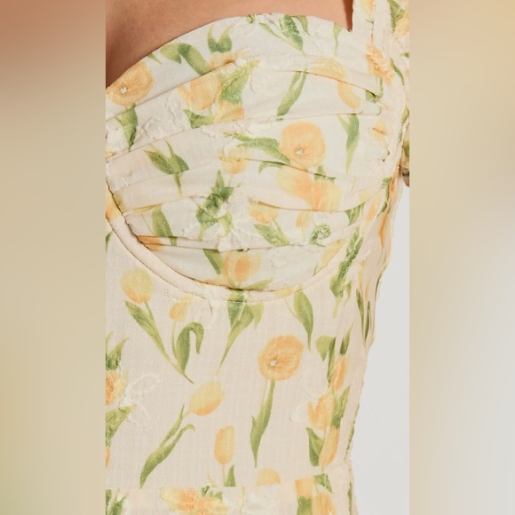 Sweetheart A-Lined Midi Dress - Picture 3 of 3